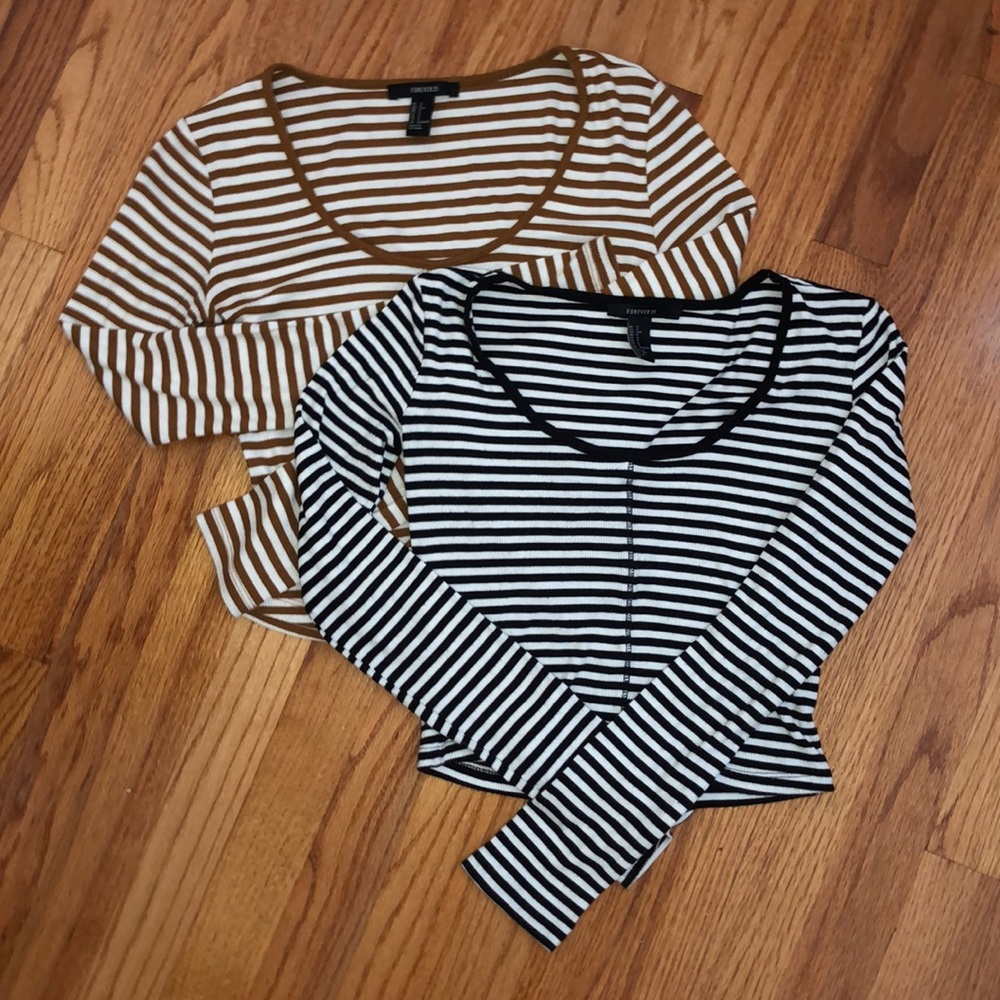 Stripped tops